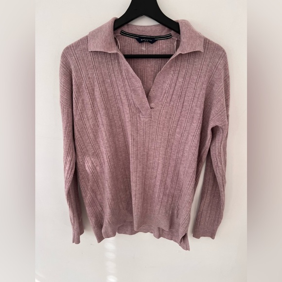 Super soft collared long sleeve sweater - Picture 2 of 6